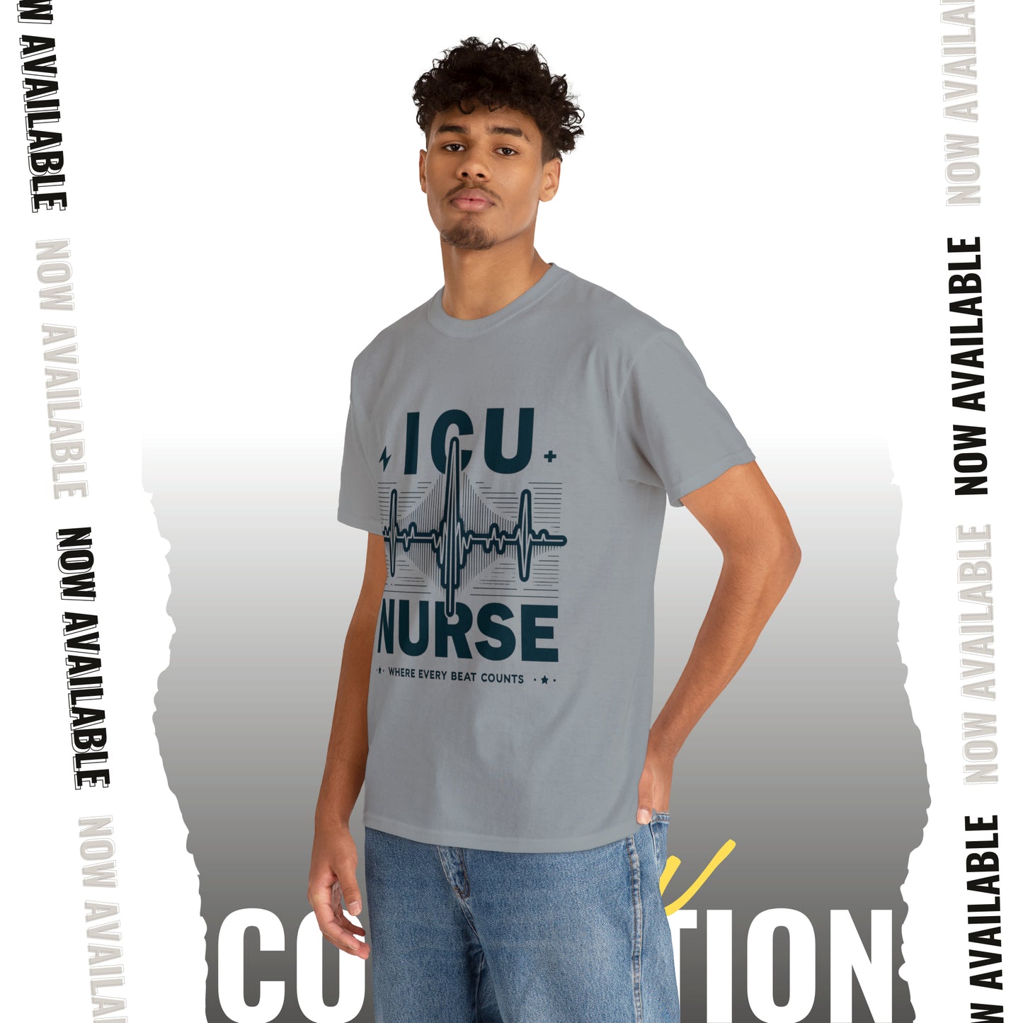 ICU Nurse Unisex Heavy Cotton Tee