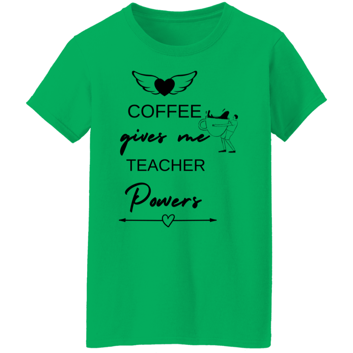 Back to School Ladies' 5.3 oz. T-Shirt For Teachers