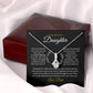 To My Daughter Necklace from Dad, Gift for Daughter from Dad, Father Daughter Necklace, Gifts to Daughter from Dad, Daughter Gift From Dad