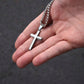 TO OUR SON CROSS NECKLACE FROM MOM & DAD